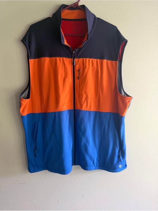 Daniel Cremieux Other - Cremieux Vest Sz XXL Sporty Color Block Lightweight Golf‎ Pockets Scuba
